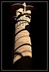 Säule im Philae-Tempel, Assuan, Ägypten