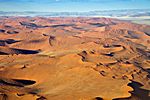 Flug über die Namib Wüste, Namibia