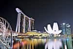 ArtScienceMuseum + Marina Bay Sands + The Helix, Singapur