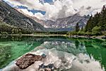 Lago di Fusine Superiore, Italien