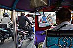 Tuk Tuk fahren in Bangkok