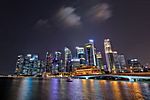 Skyline Marina Bay, Singapur
